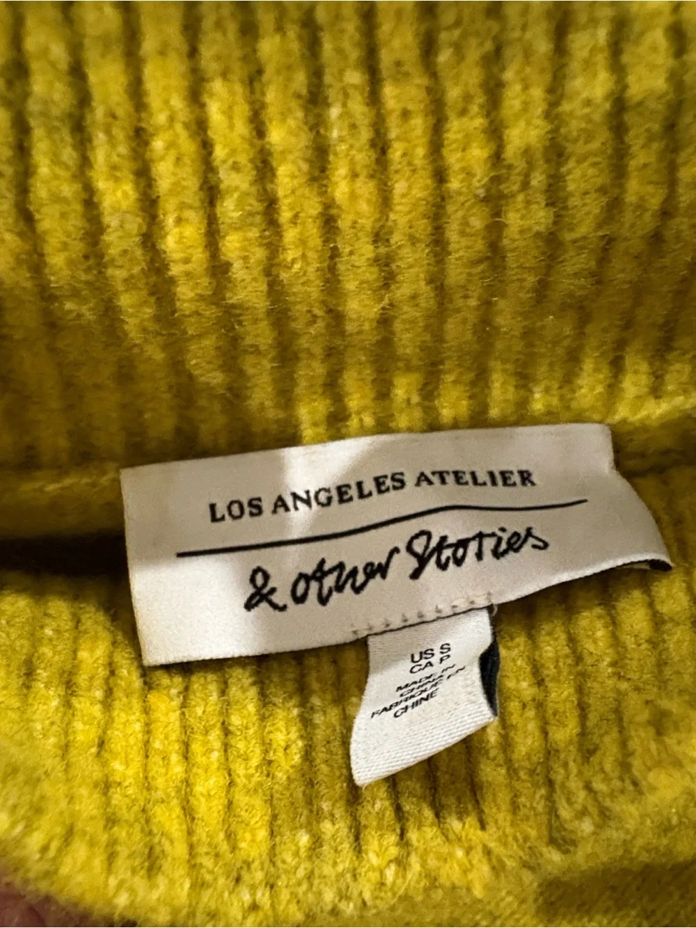 & Other Stories Smock-Neck Sweater